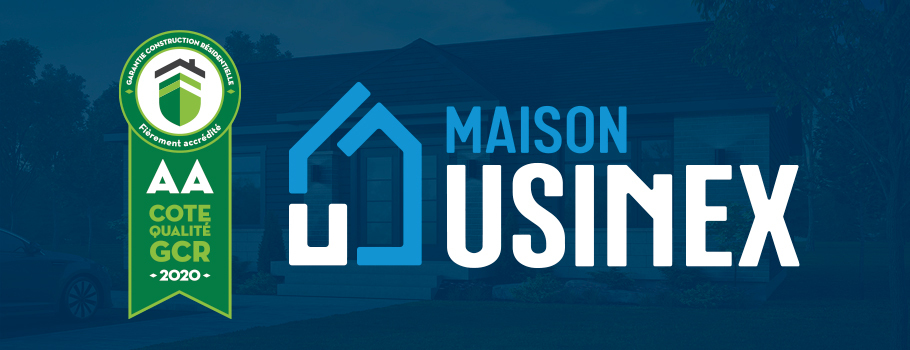 Logo Maison Usinex et certification GCR